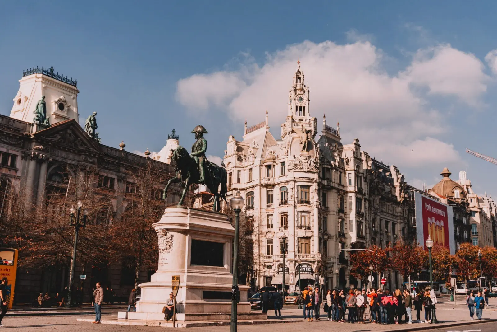 Avenida dos Aliados e Praça da Liberdade