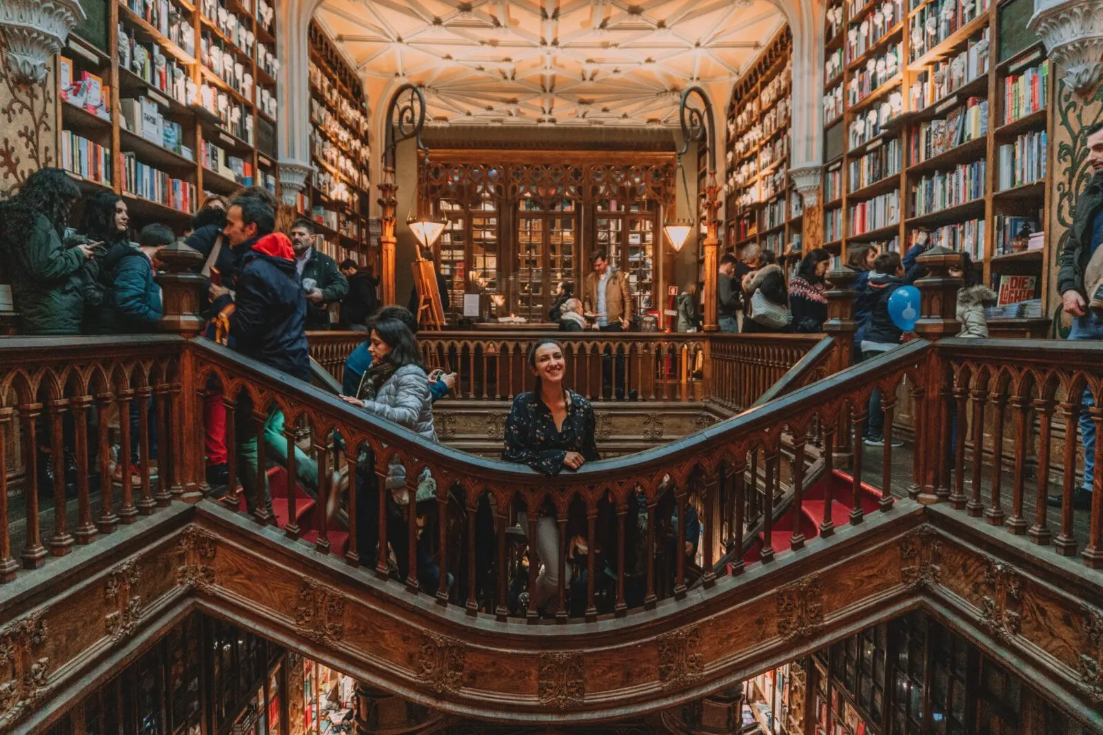Io nella Livraria Lello