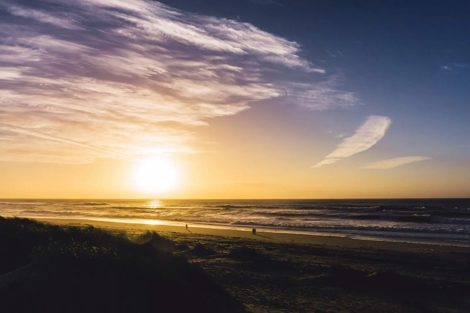 Tramonto sull'Oceano Atlantico
