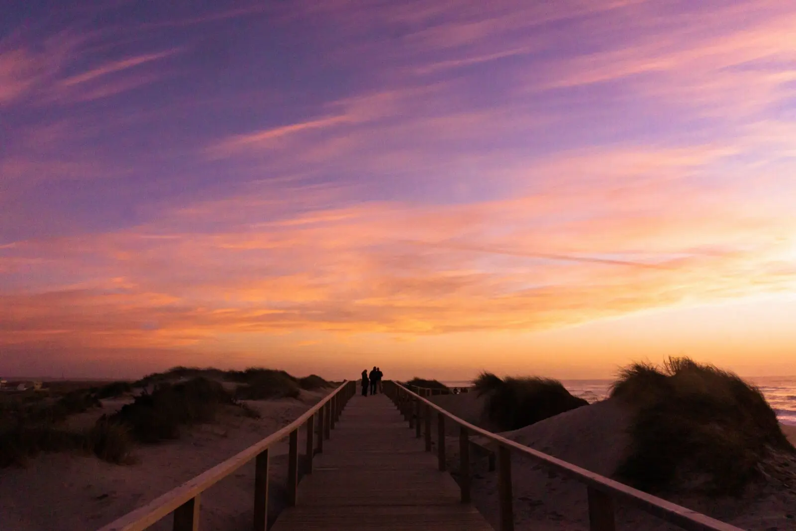 Tramonto sull'Oceano Atlantico